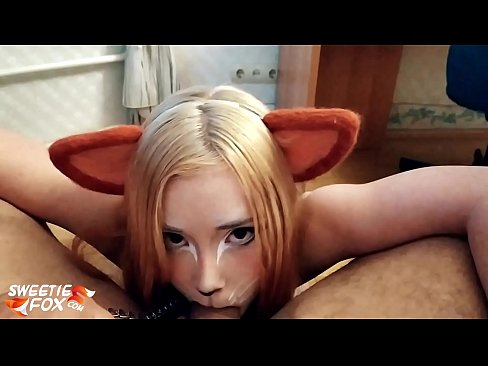 ❤️ Kitsune înghite pula și ejaculează în gură ️❌  at us ro.ttsex.ru ❤